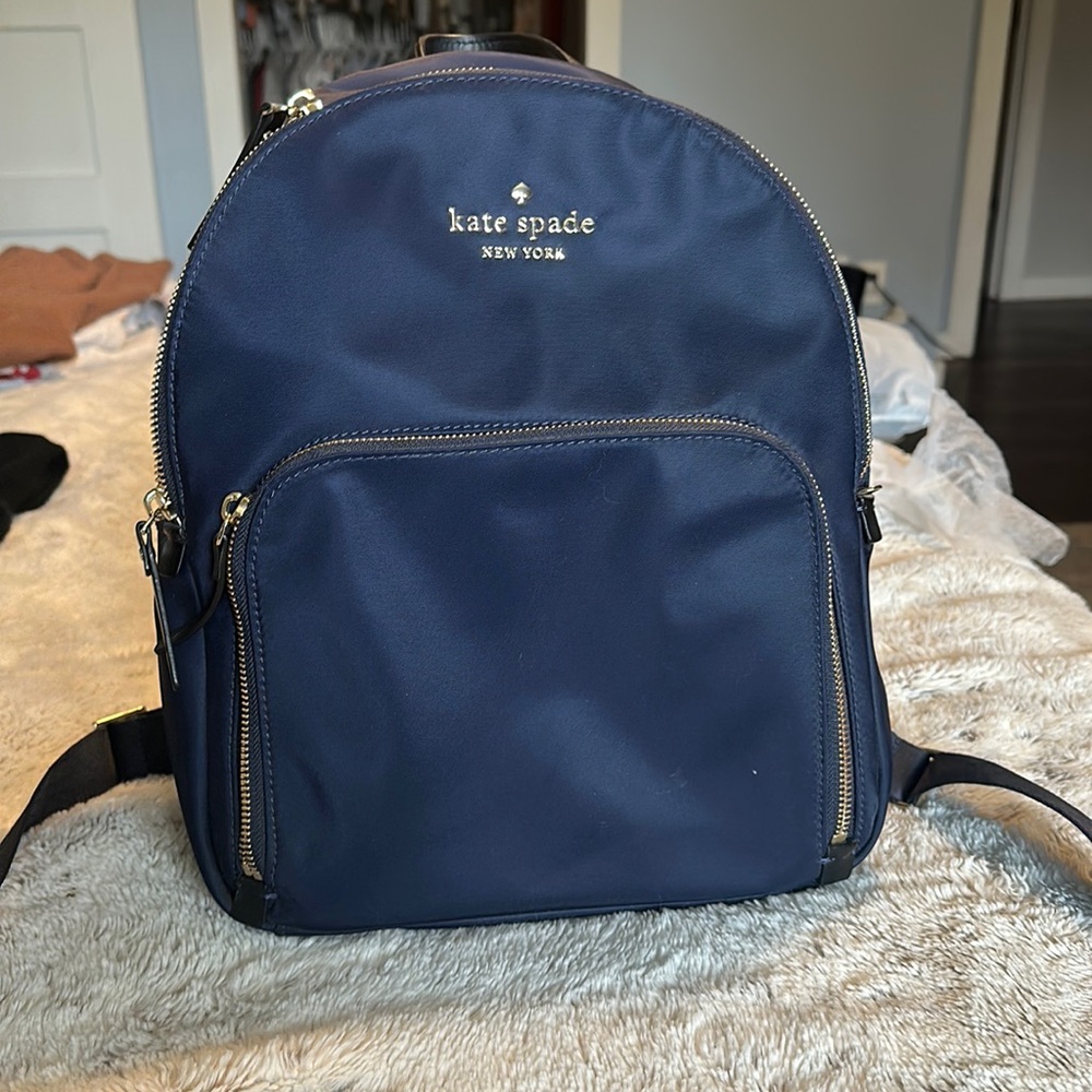 NWT Kate Spade Nylon Backpack Navy